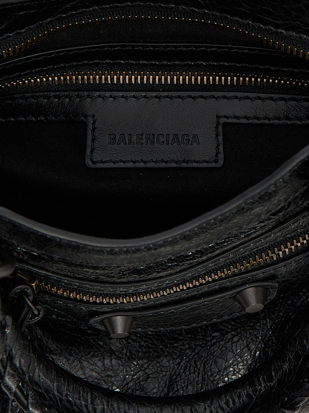 Balenciaga Black Lamb Leather Handbag