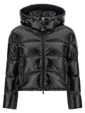 Moncler Black Polyamide Full-Length Jacket