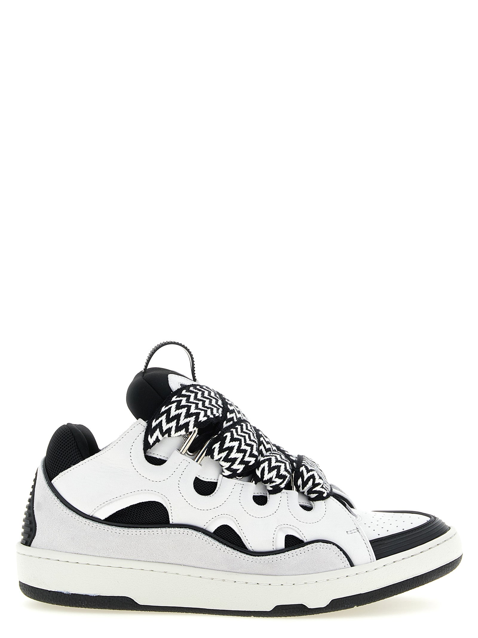 Lanvin Bicolor Calfskin Chunky Sneakers