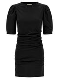 Isabel Marant Black Cotton Short Dress