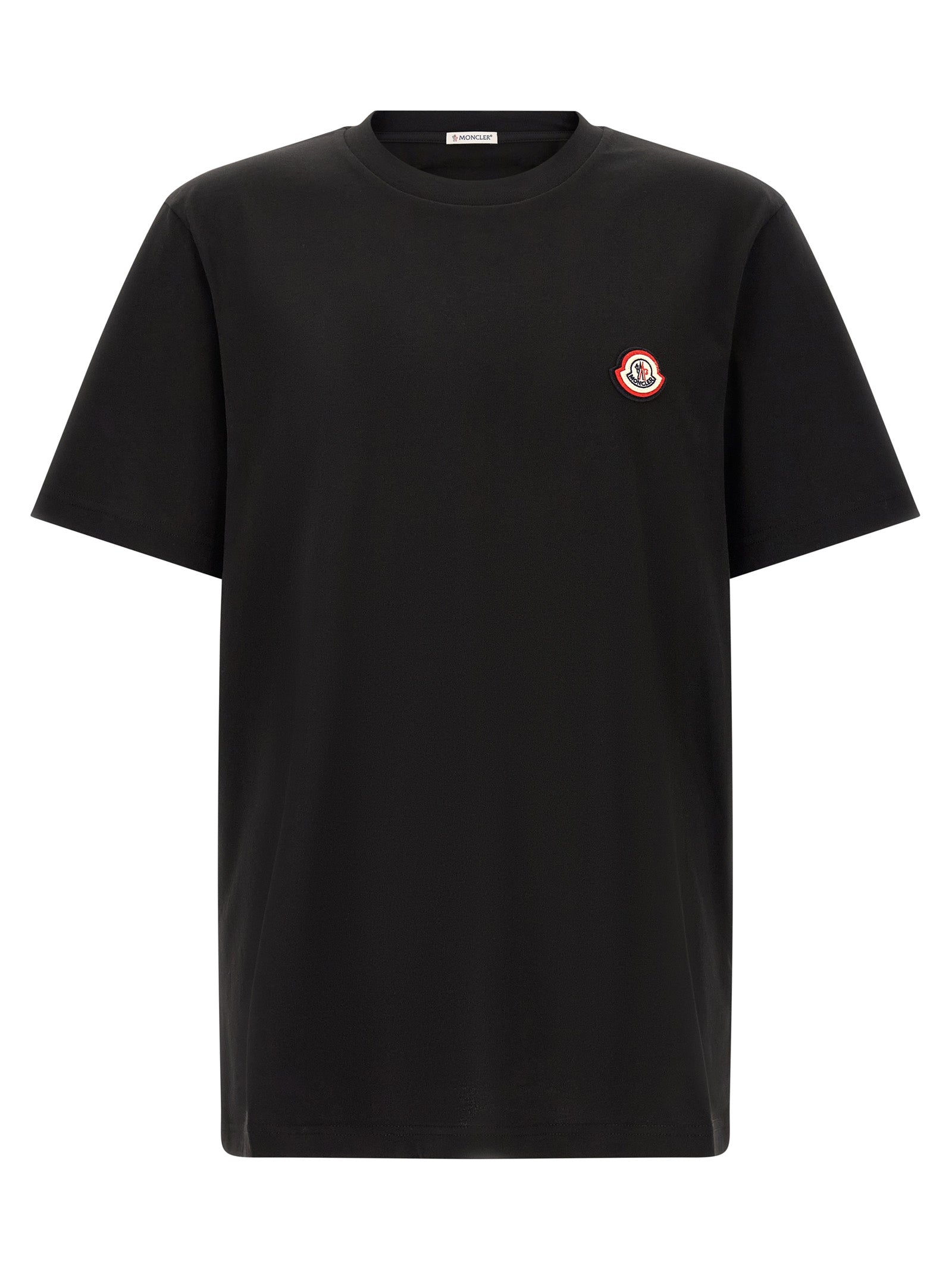 Moncler Black Cotton T-Shirt