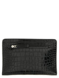 Tom Ford Black Calfskin Clutch Bag