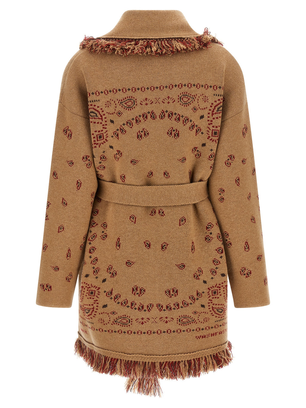 Alanui Beige Cashmere Cardigan