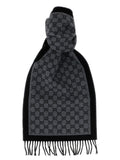 Gucci Gray Wool Scarf