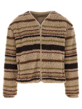 Moncler Brown Polyester Cardigan