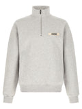 Jacquemus Gray Cotton Sweatshirt