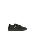 Dsquared² Black Calf Leather Bos Taurus Athletic Sneakers