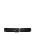 Prada Black Leather Regular Belt