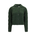 Allude Bicolor Cashmere Cardigan