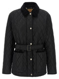 Burberry Black Polyamide Full-Length Jacket