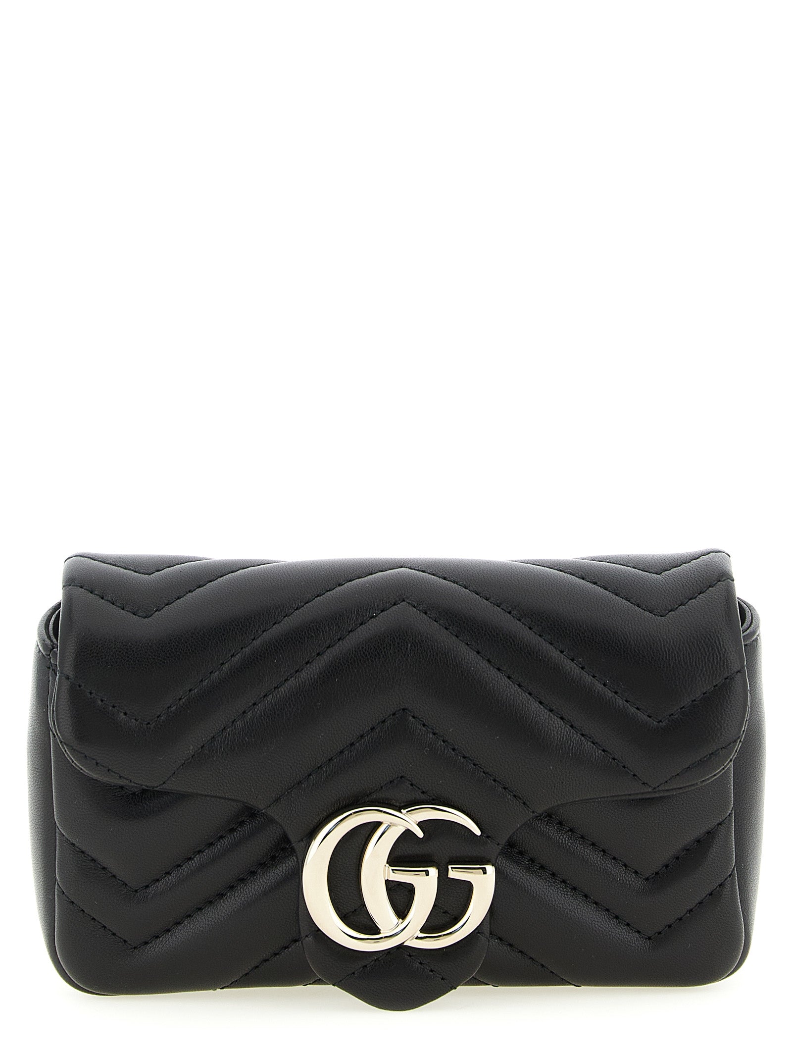 Gucci Black Lamb Leather Shoulder Bag