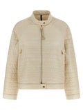 Moncler Beige Polyamide Full-Length Jacket