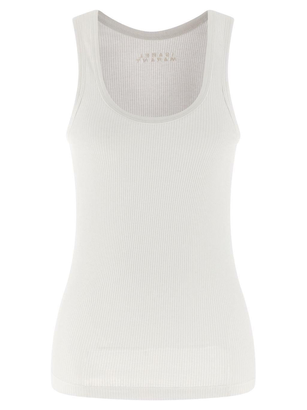 Isabel Marant White Cotton Tank Tops