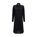 Fendi Black Silk Casual Dress