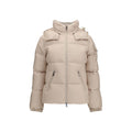 Moncler Beige Goose Down Shell Jacket