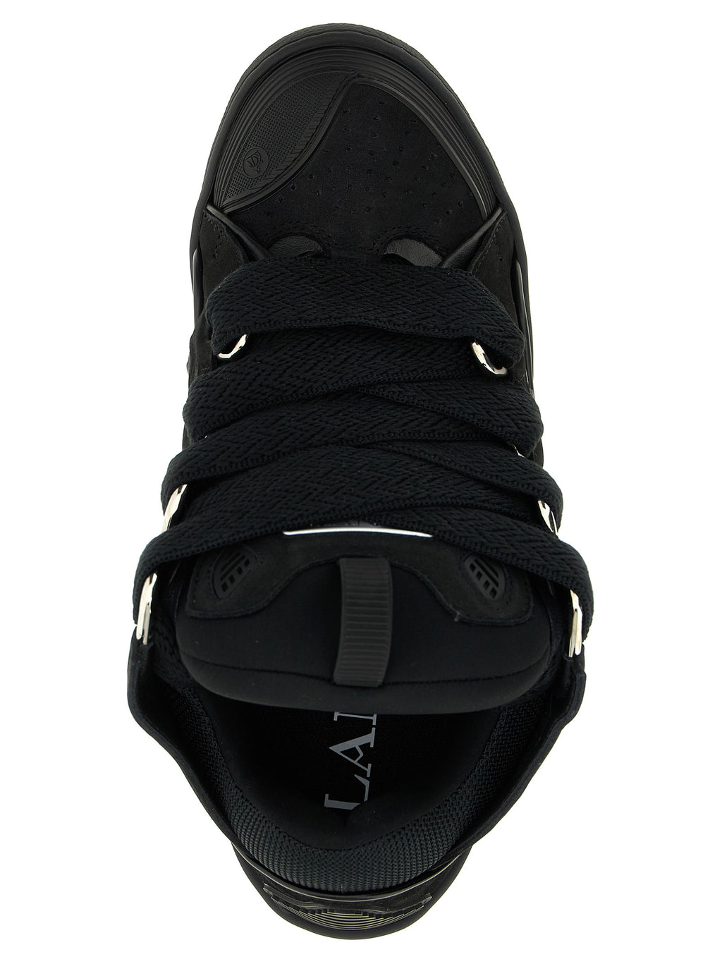 Lanvin Black Calfskin Sneakers