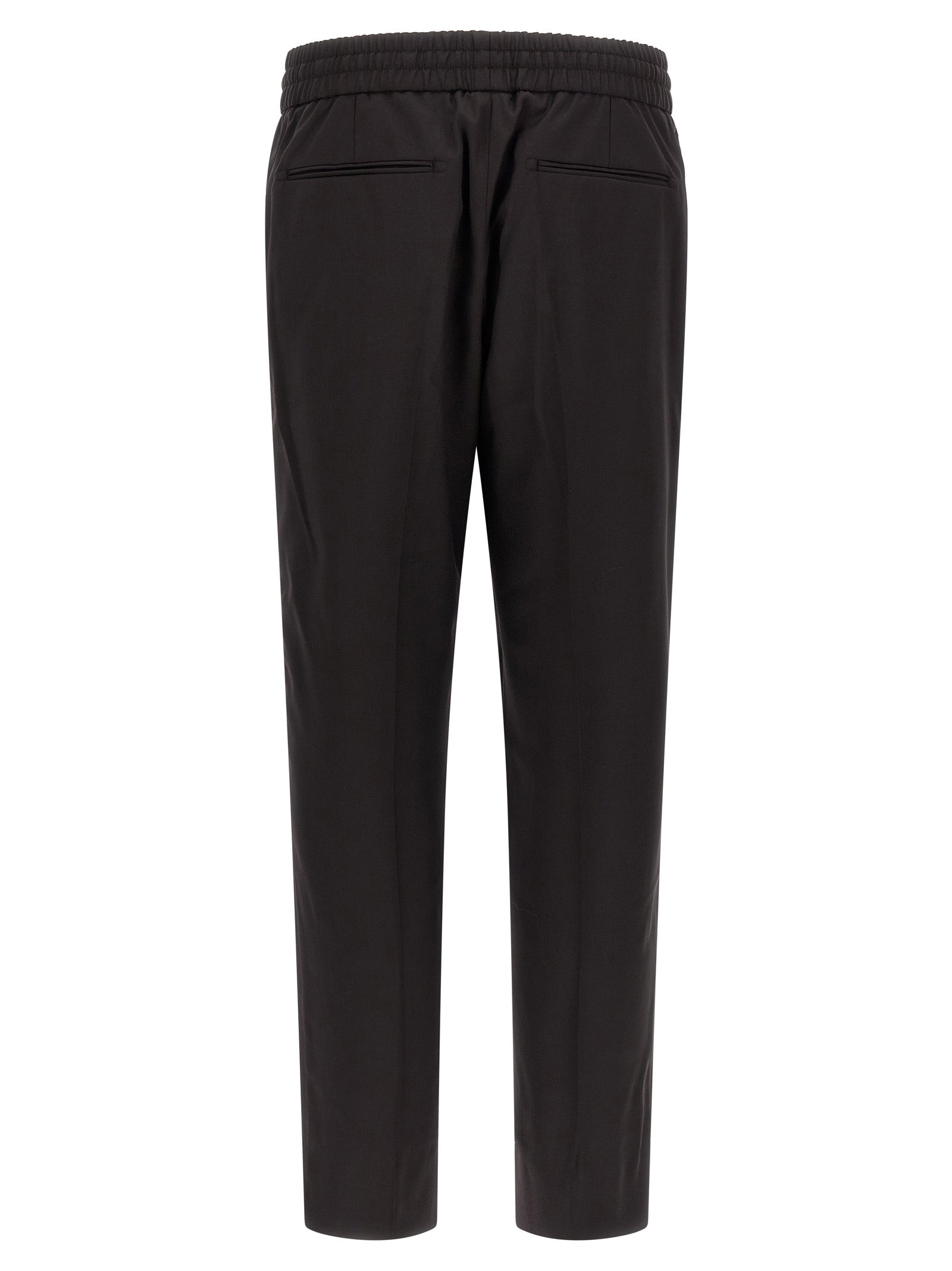 Brioni Brown Wool Casual Pants