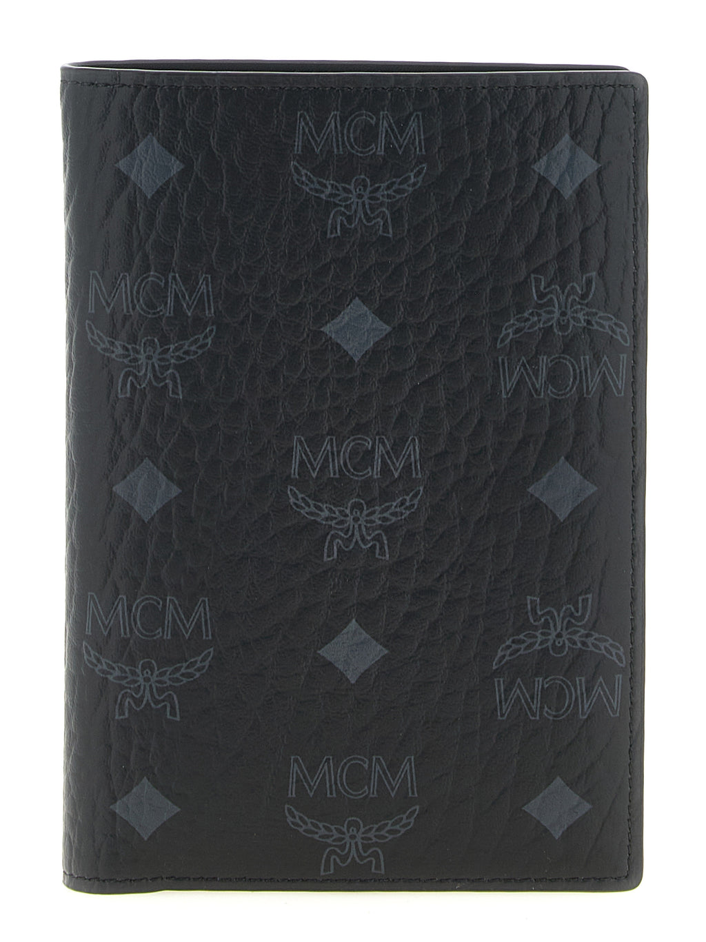 MCM Black Polyethylene Wallet