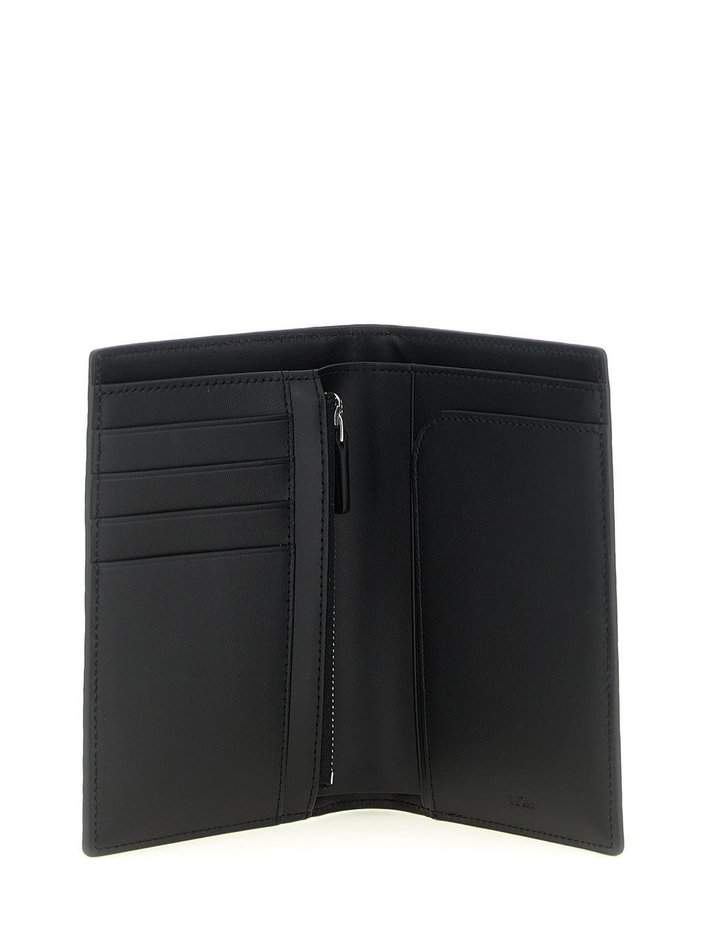 MCM Black Polyethylene Wallet