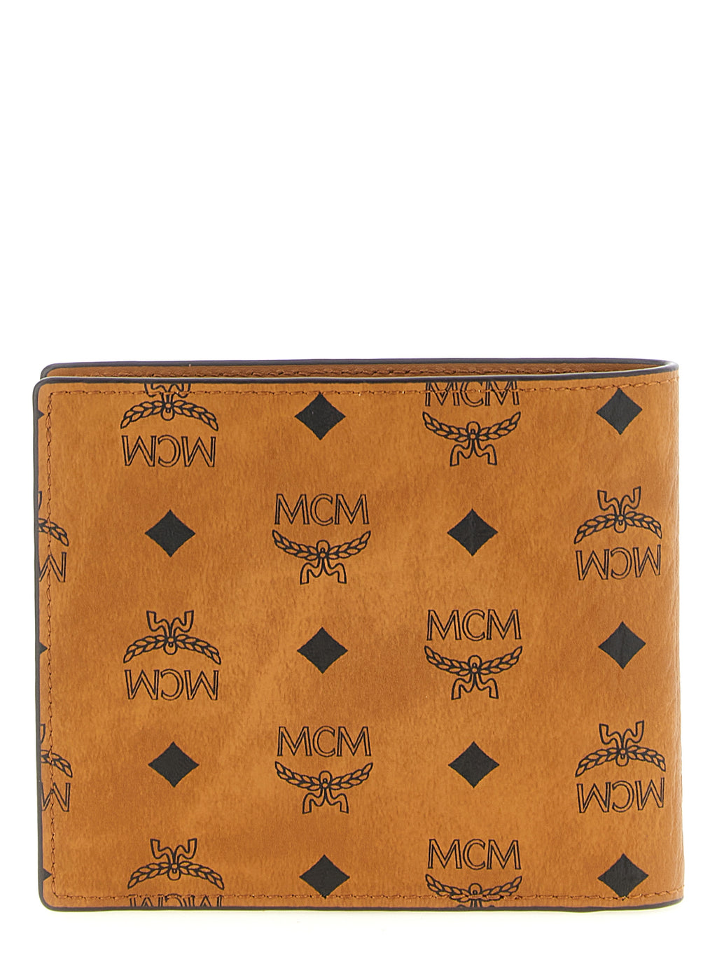 MCM Brown Polyethylene Wallet