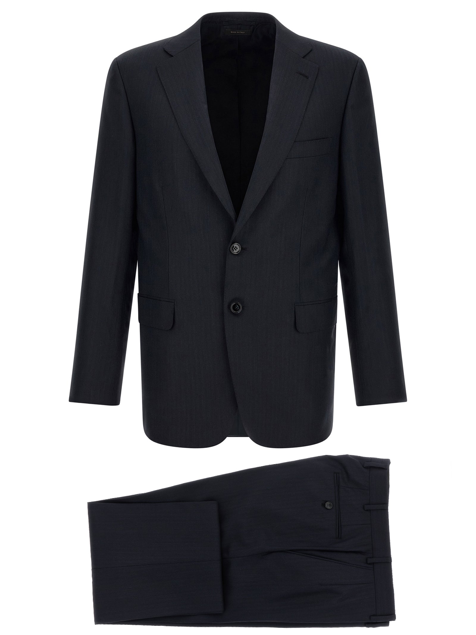 Brioni Blue Wool Two-Piece Suit