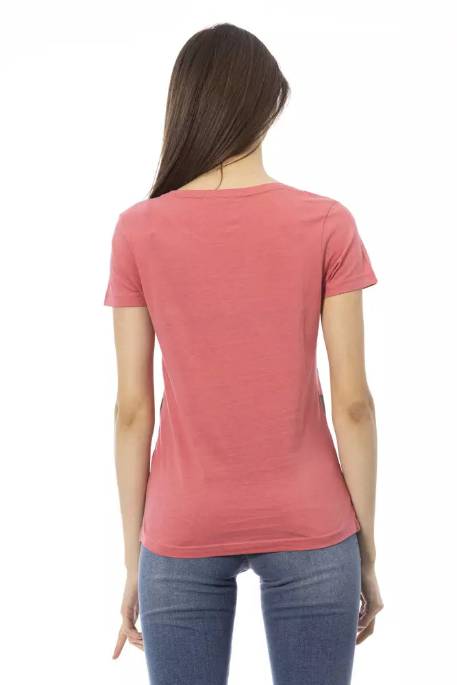 Trussardi Action Multicolor Baumwolle Frauen T-Shirt