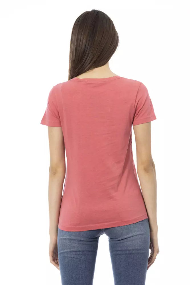 Trussardi Action Multicolor Baumwolle Frauen T-Shirt