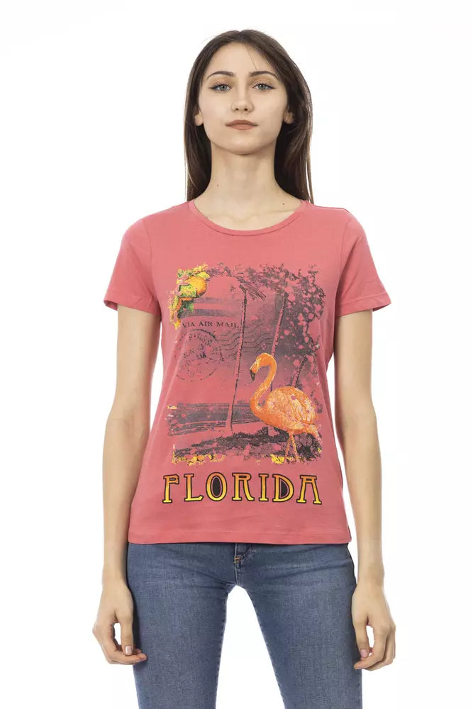Trussardi Action Multicolor Baumwolle Frauen T-Shirt