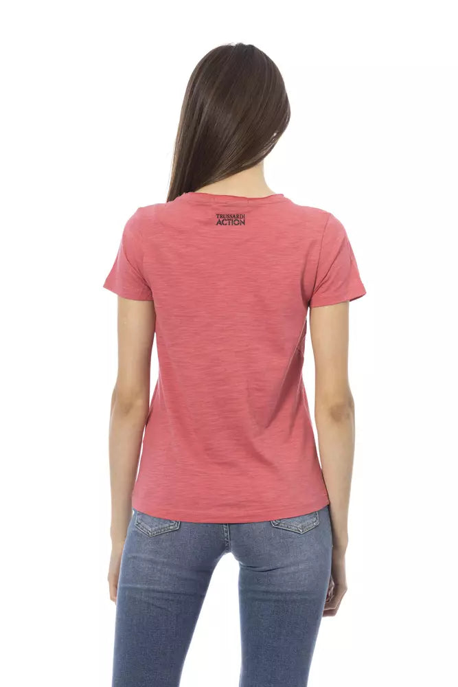Trussardi Action Multicolor Baumwolle Frauen T-Shirt