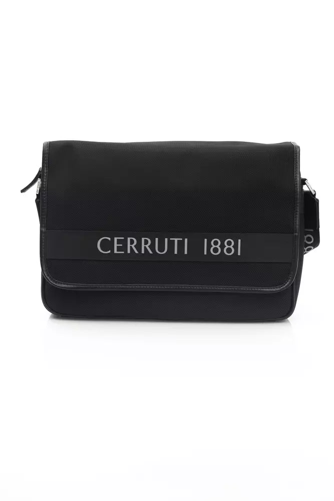 Cerruti 1881 Schwarze Nylon Frauen Crossbody Tasche