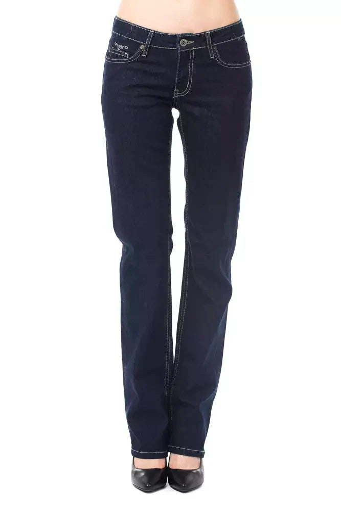 Ungaro Fever Blue Cotton Women Jeans