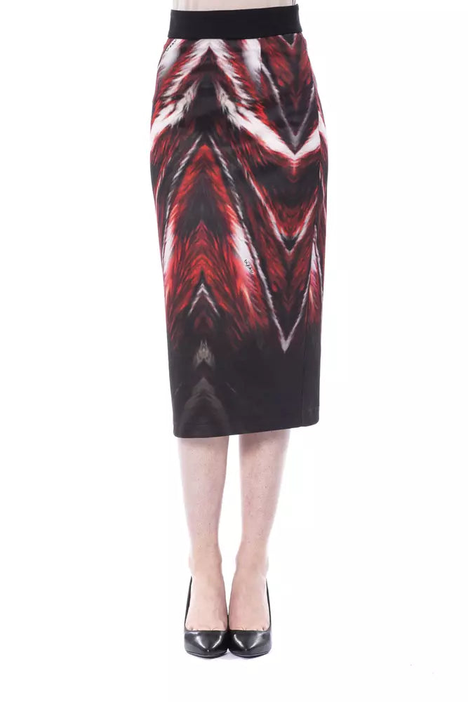 BYBLOS Bunter Polyester-Rock für Damen
