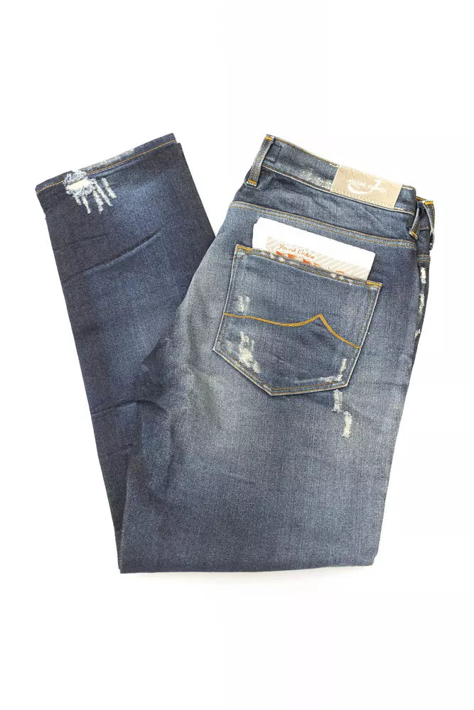 Jacob Cohen Blaue Baumwoll-Jeans für Frauen
