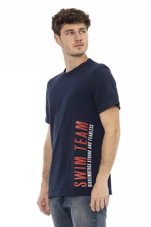 Bikkembergs Herren T-Shirt aus Baumwolle im Army-Look