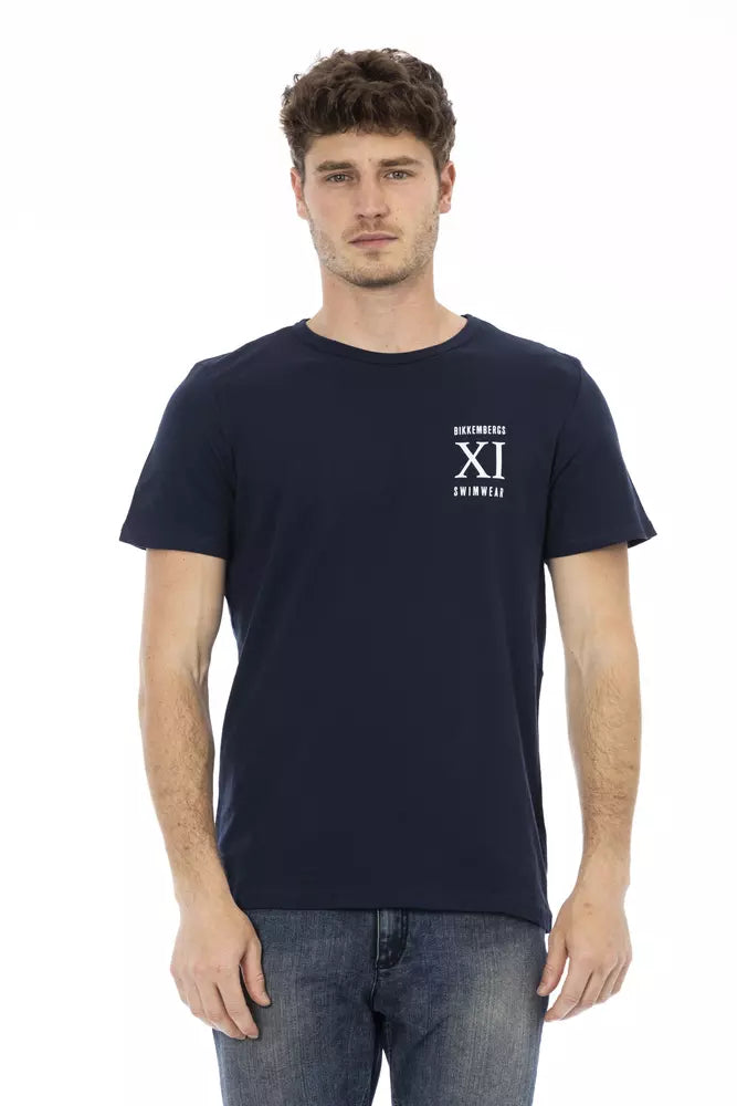 Bikkembergs Baumwoll-T-Shirt für Herren in Army-Grün