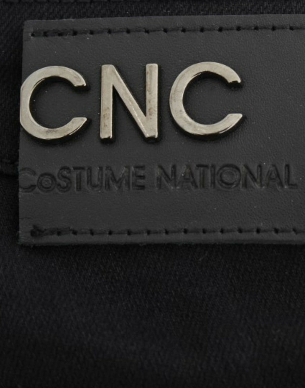 Costume National Schwarze Jeans mit geradem Bein