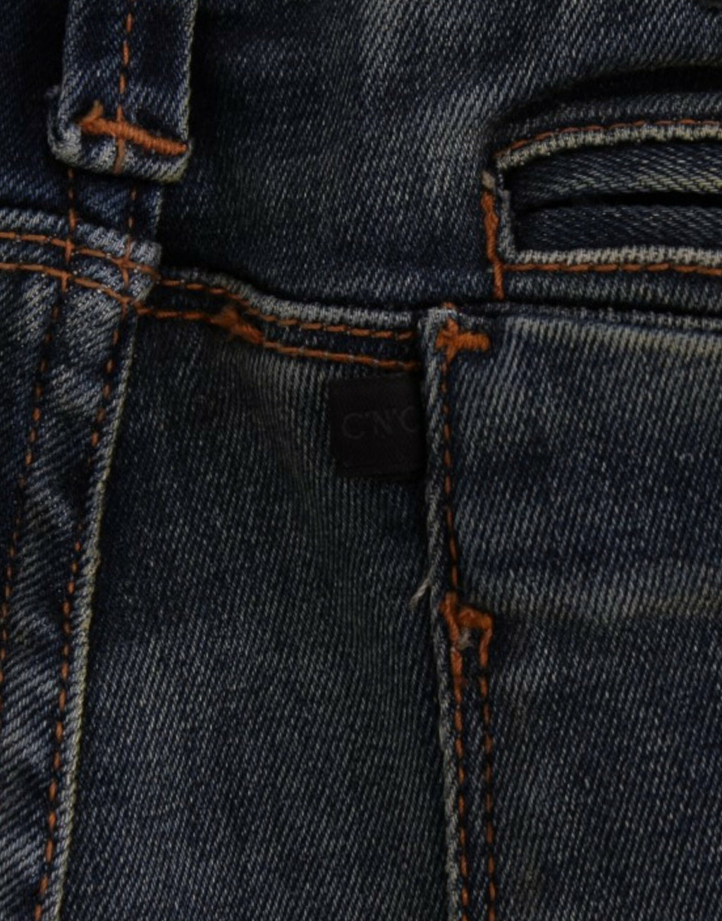 Costume National Blaue Jeans mit geradem Bein