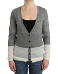 Costume National Graue leichte Strickjacke
