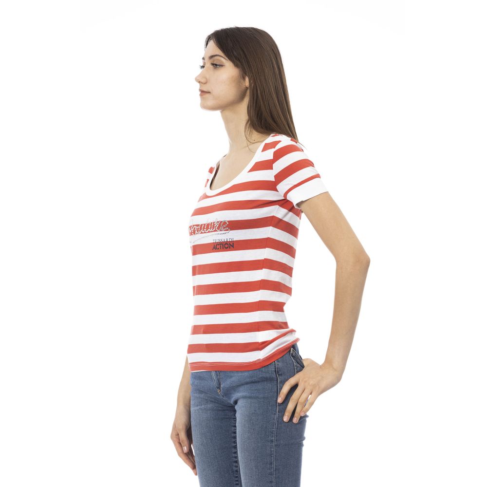 Trussardi Action Multicolor Baumwolle Frauen T-Shirt