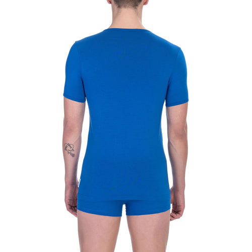 Bikkembergs Blaues Doppelpack Herren-T-Shirt