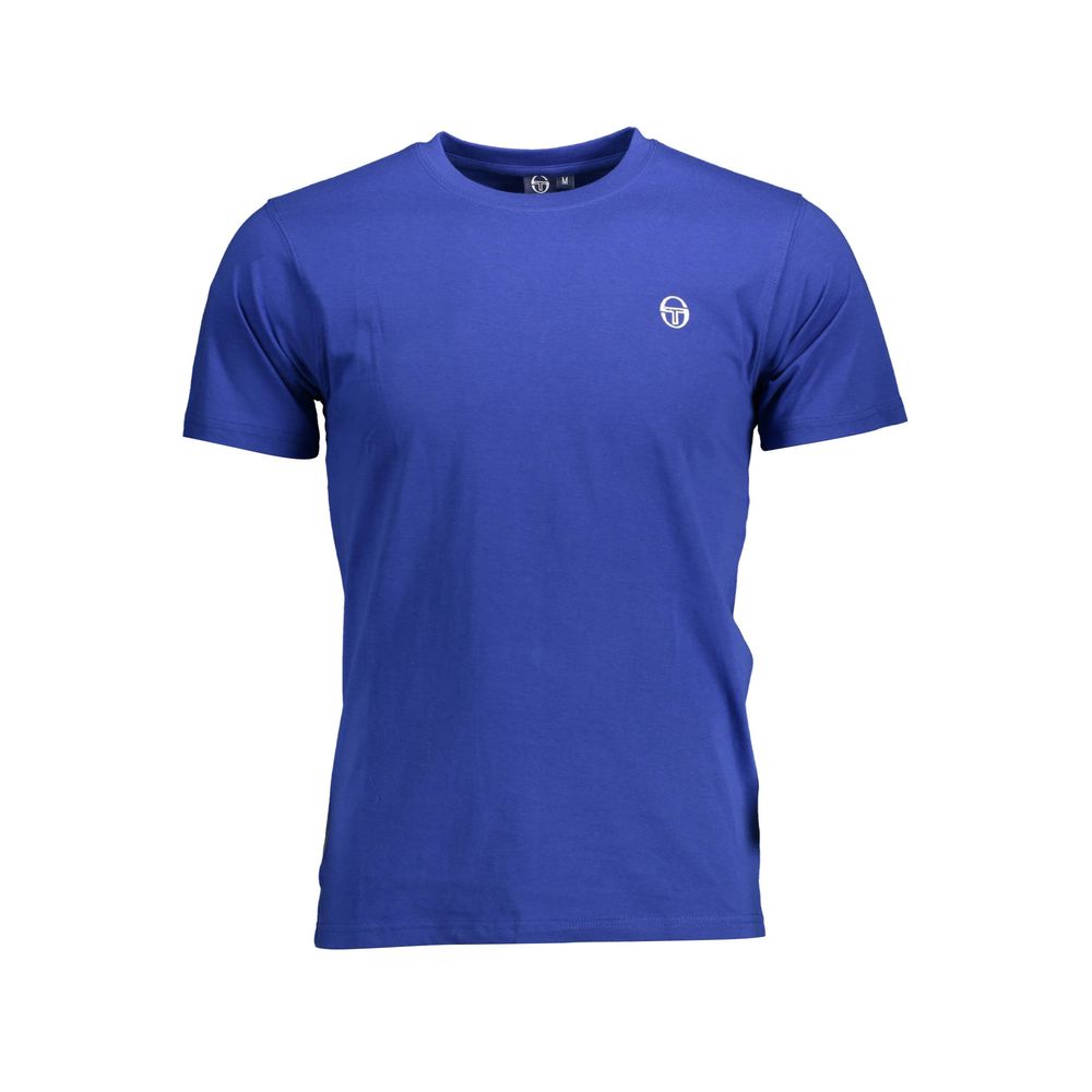 Sergio Tacchini T-Shirt aus blauer Baumwolle