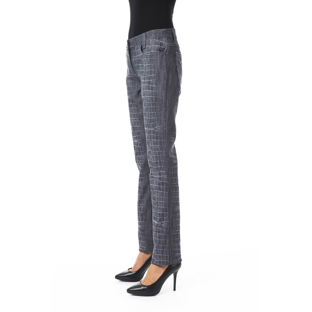 BYBLOS Schwarze Damenhose aus Viskose