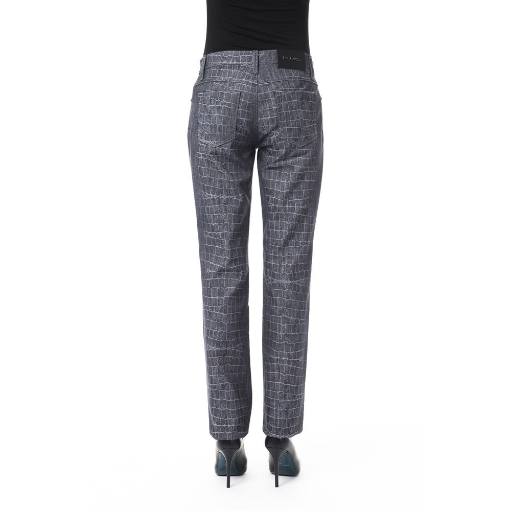 BYBLOS Schwarze Damenhose aus Viskose