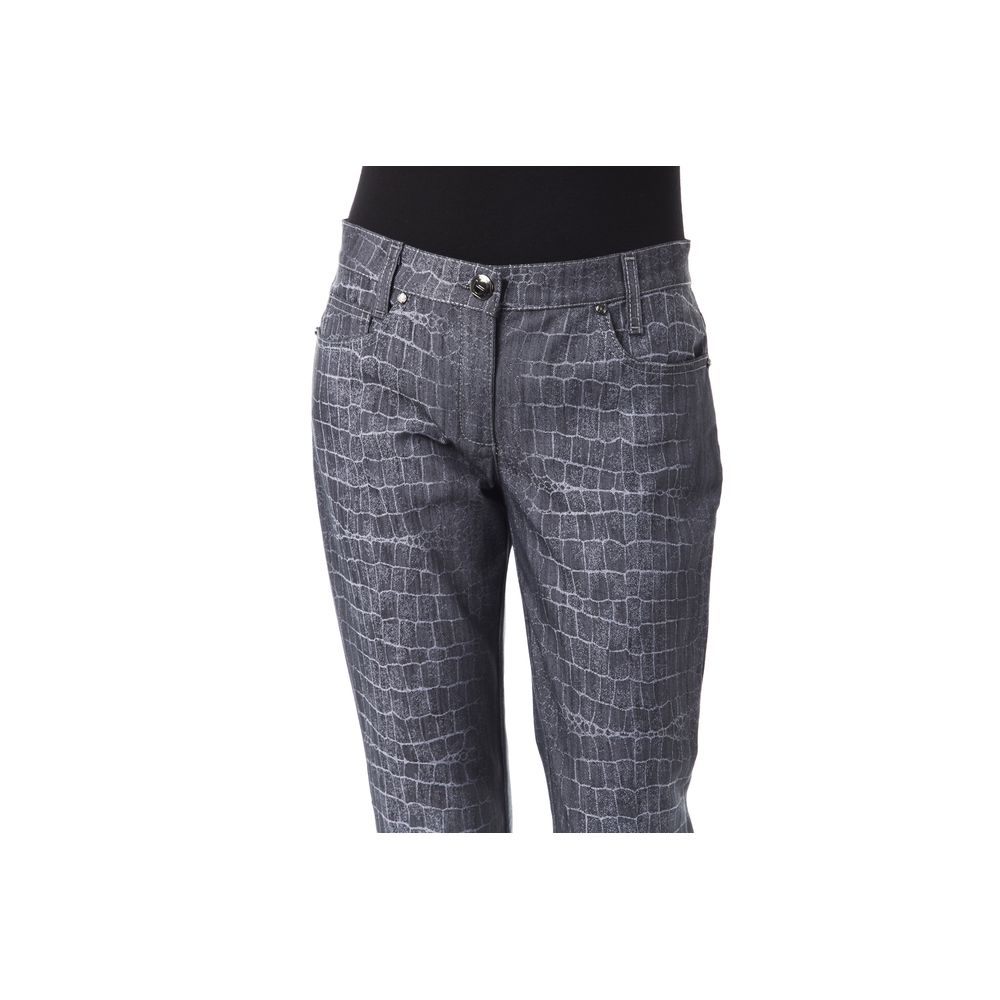 BYBLOS Schwarze Damenhose aus Viskose