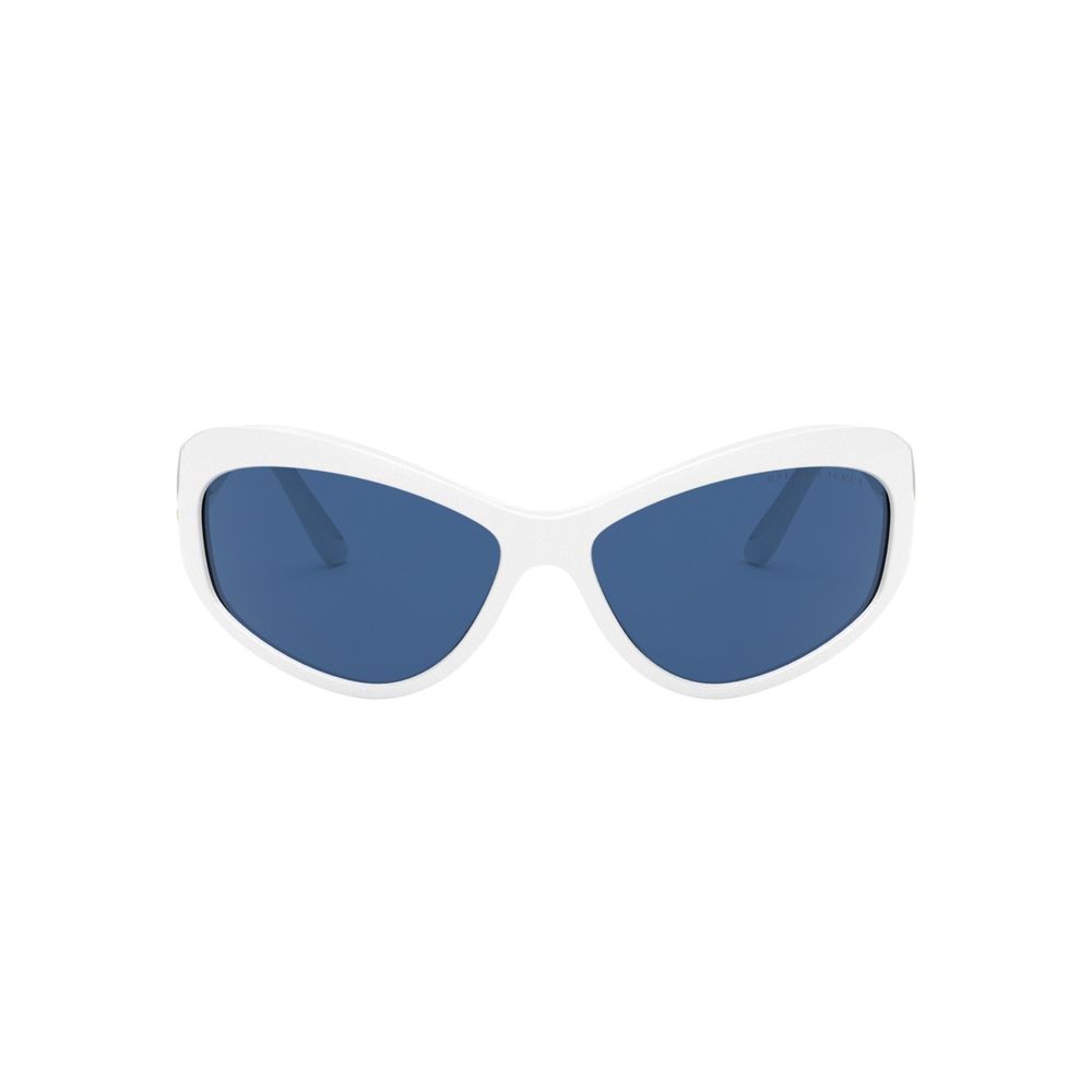 Ralph Lauren Weiße Kunstharz-Sonnenbrille
