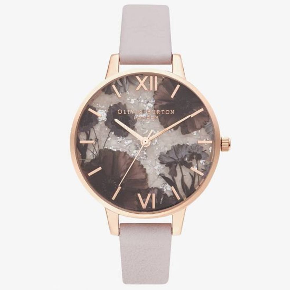 Olivia Burton Künstliche Leder-Armbanduhr in Multicolor