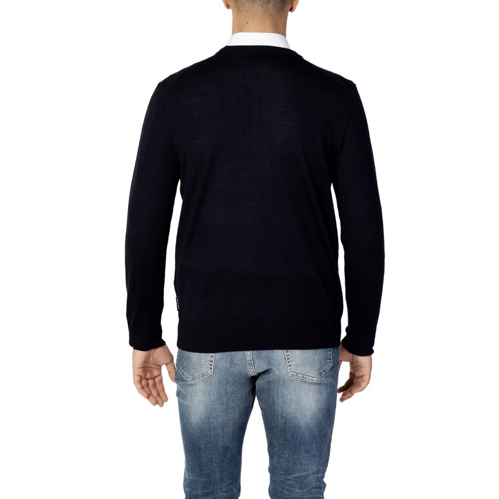 Armani Exchange Sportbekleidung aus blauer Wolle