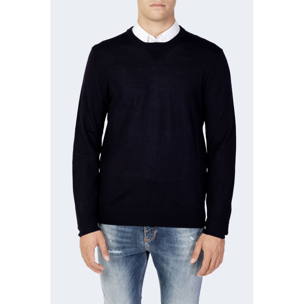 Armani Exchange Sportbekleidung aus blauer Wolle