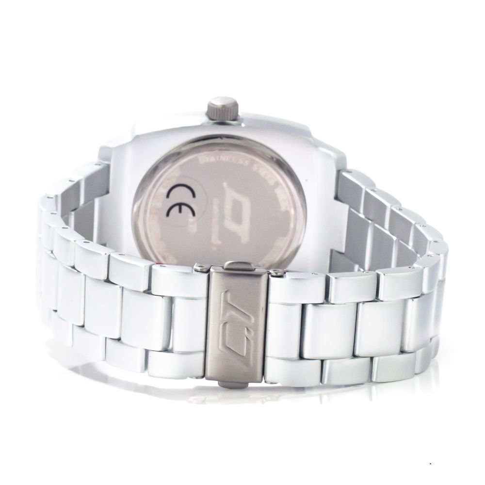 Chronotech Silberne Aluminium-Dress-Watch