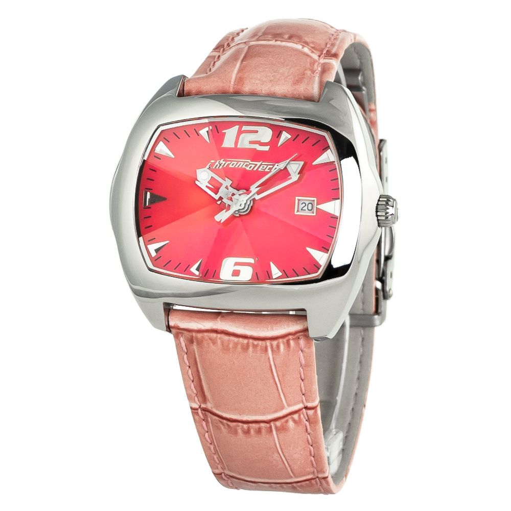 Chronotech Multicolor Leder-Armbanduhr